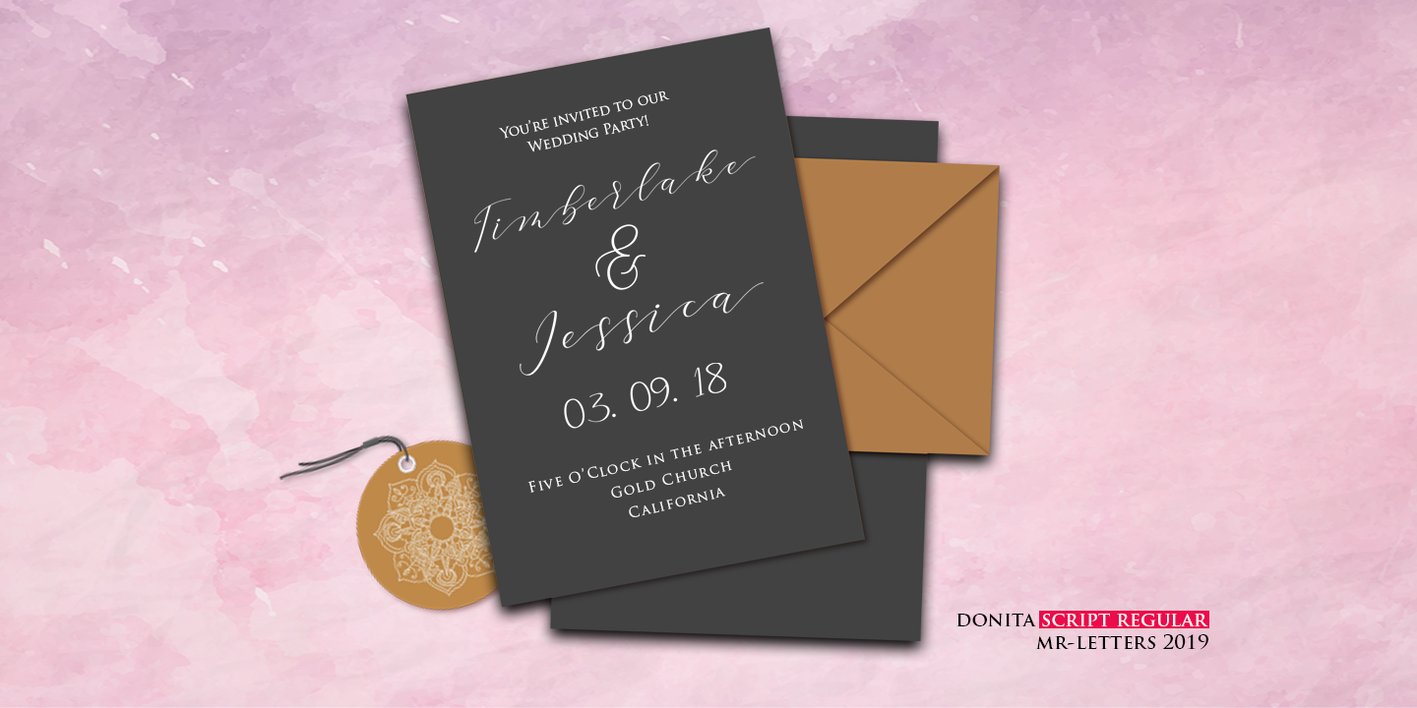 Donita Font Free Download Donita Font Free Download