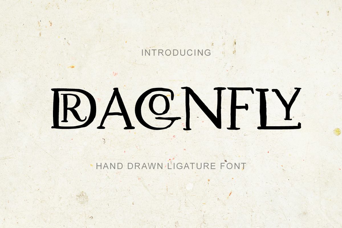 Dragonfly. Uppercase Ligature Font. Free Download Free Download Dragonfly. Uppercase Ligature Font. Free Download Free Download