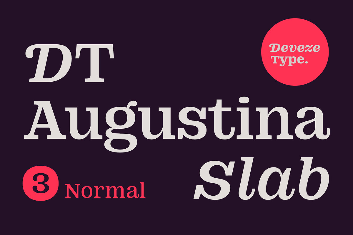 DT Augustina Slab 3 Subfamily Free Download Free Download DT Augustina Slab 3 Subfamily Free Download Free Download