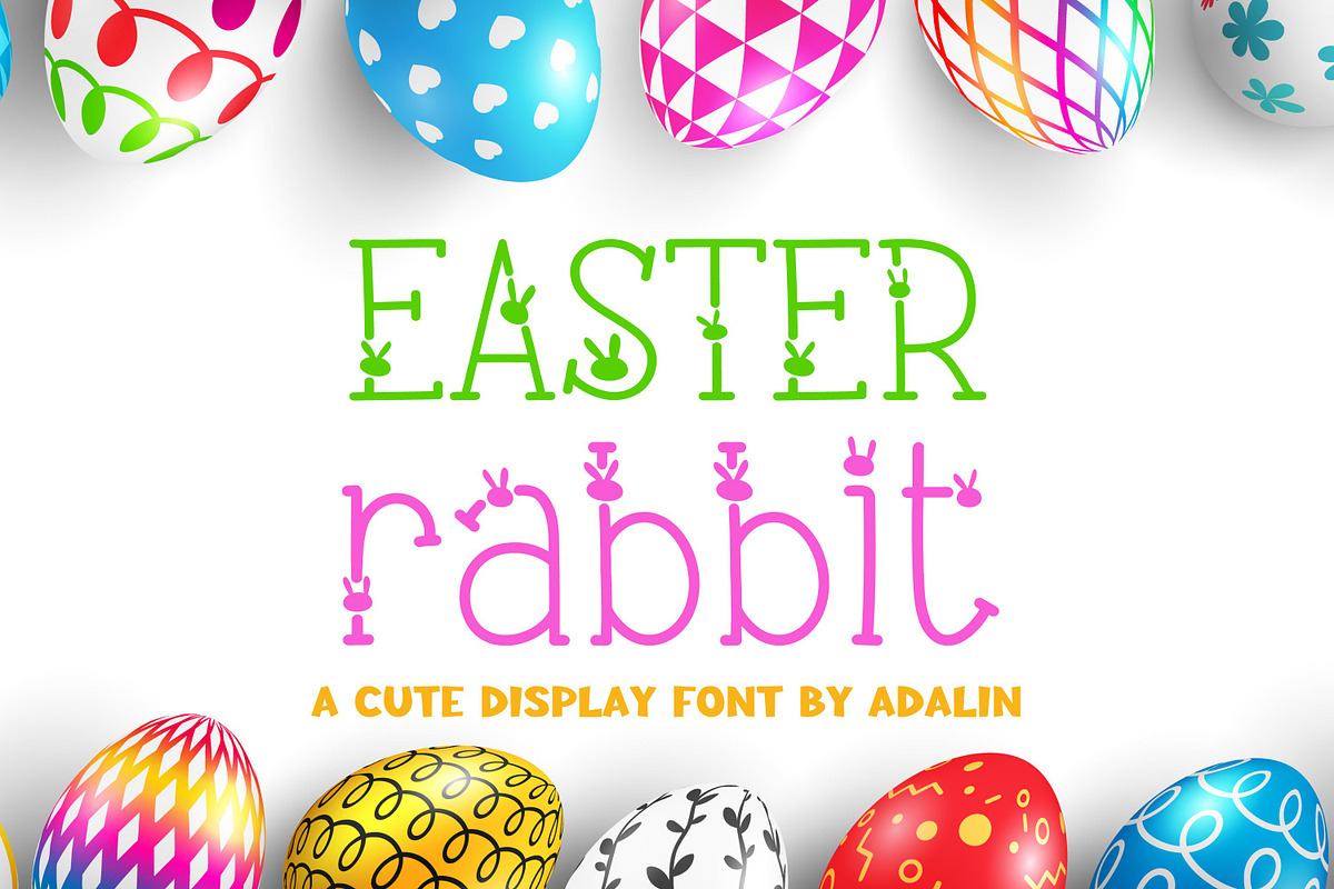 Easter Rabbit - Display Font Free Download Free Download Easter Rabbit - Display Font Free Download Free Download