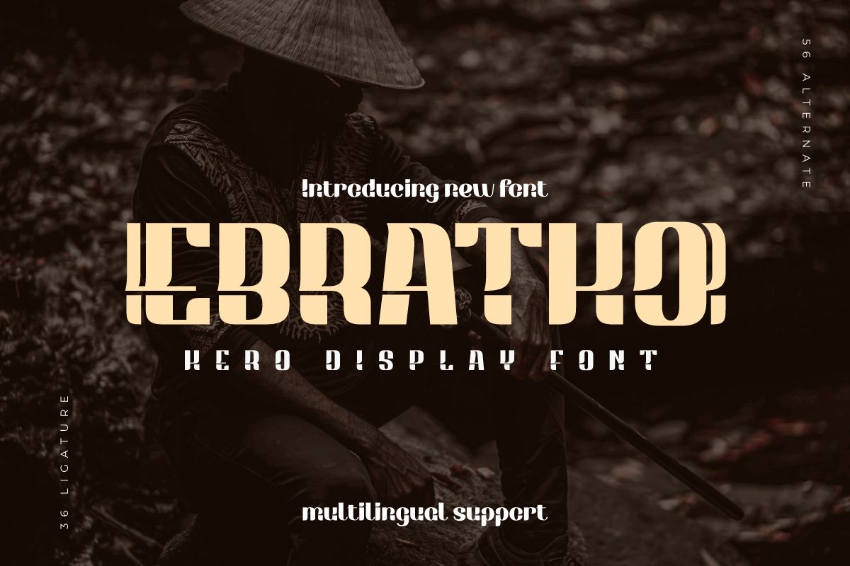 Ebratho Display Hero Font Free Download Ebratho Display Hero Font Free Download