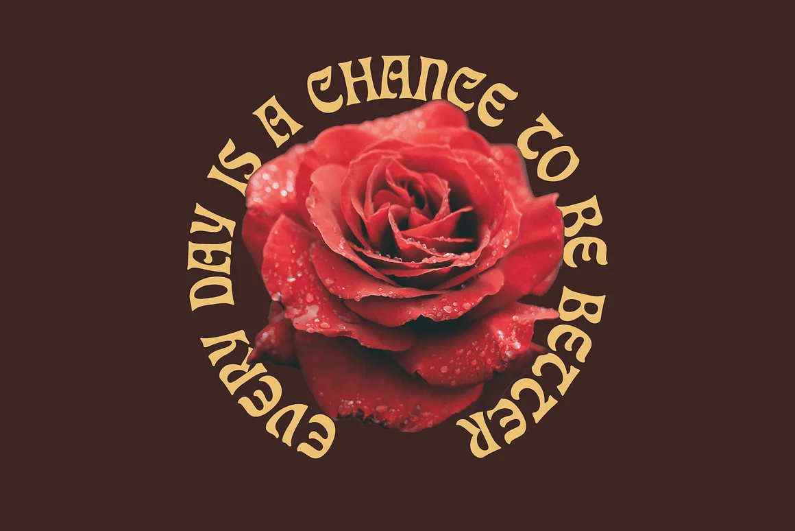 Eckmann Moderne Elegant Art Nouveau Font