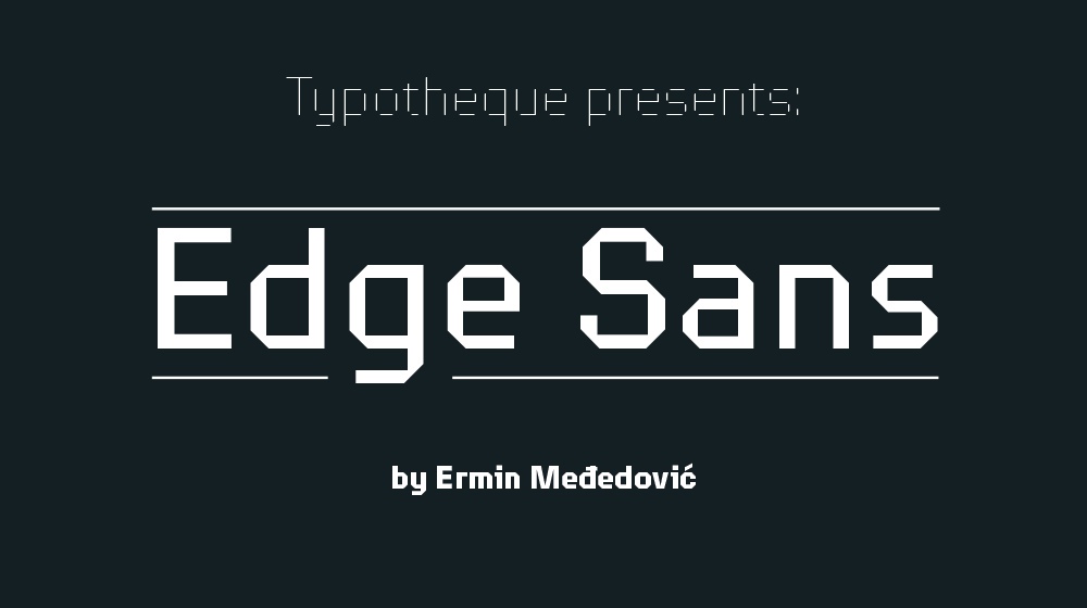 Edge Sans Font Free Download Edge Sans Font Free Download