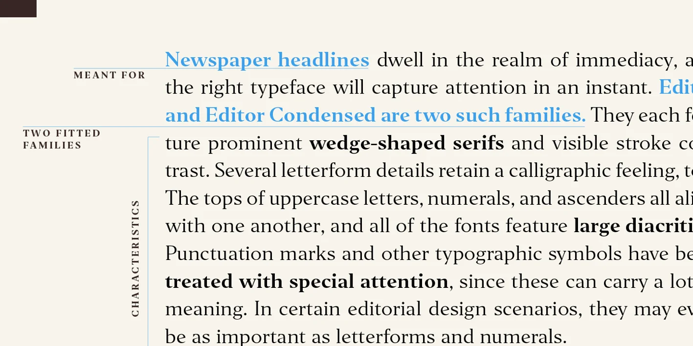 Editor Font