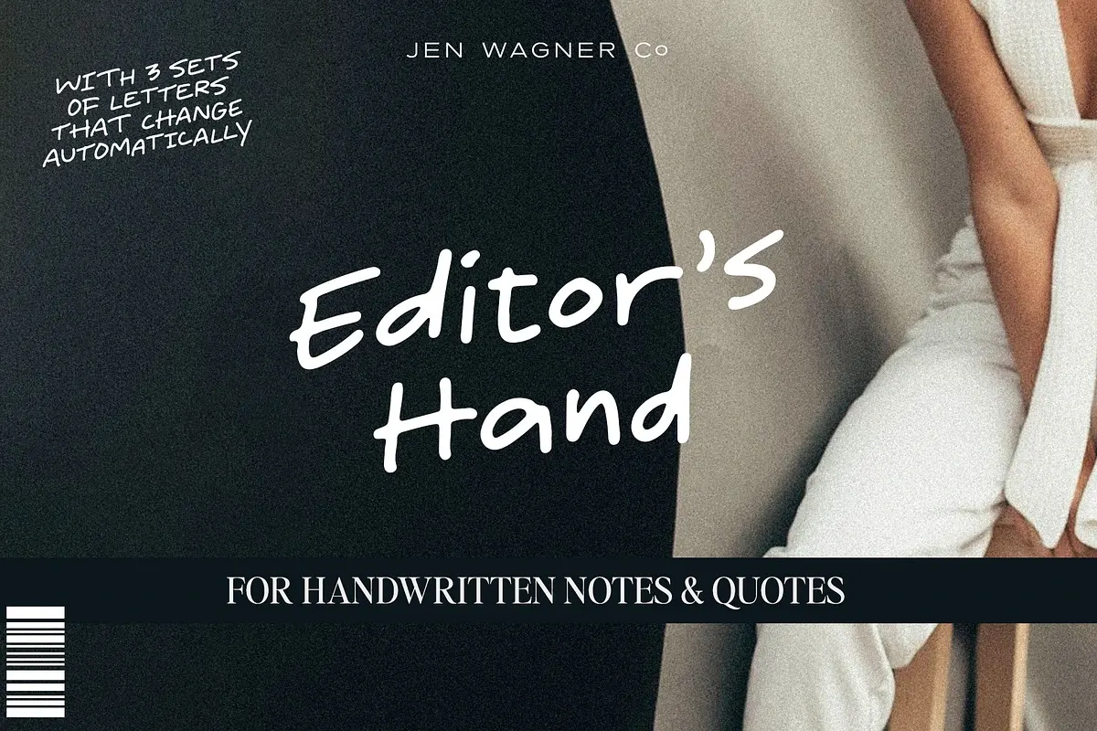 Editor's Hand: Notes & Quotes Font Free Download Free Download Editor's Hand: Notes & Quotes Font Free Download Free Download