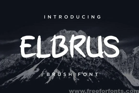 Elbrus Font Free Download