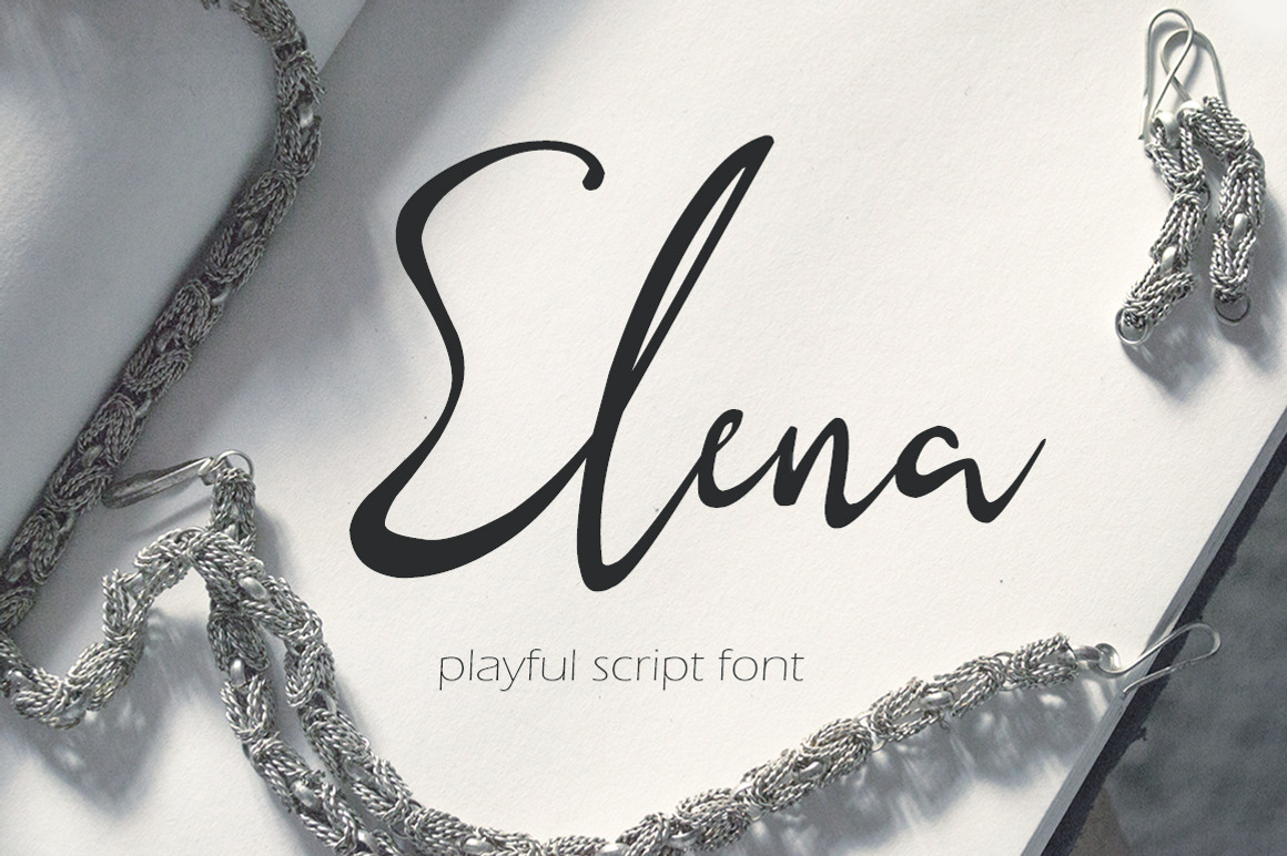 Elena - playful script otf,ttf Free Download Elena - playful script otf,ttf Free Download