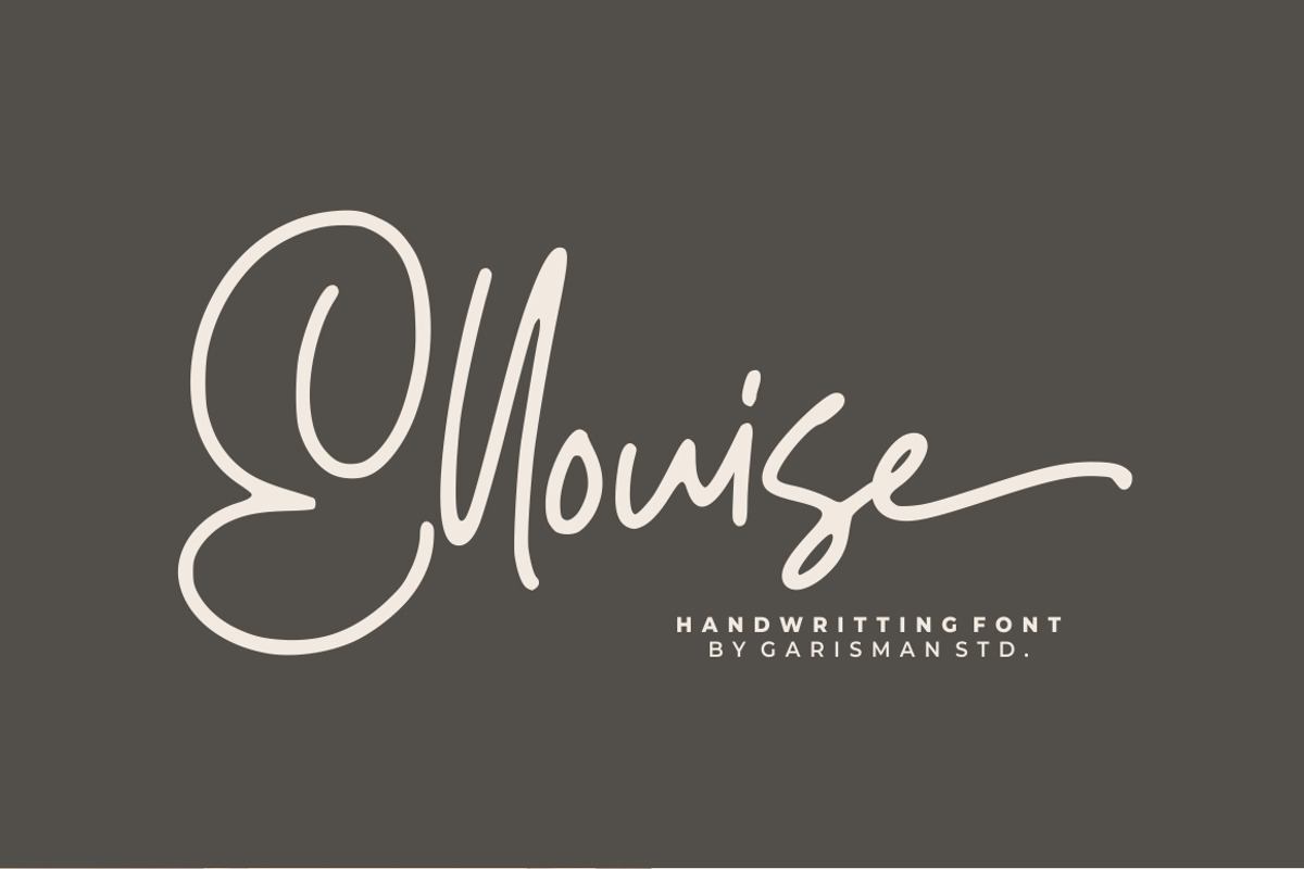 Ellouise - Handwriting Font Free Download Free Download Ellouise - Handwriting Font Free Download Free Download
