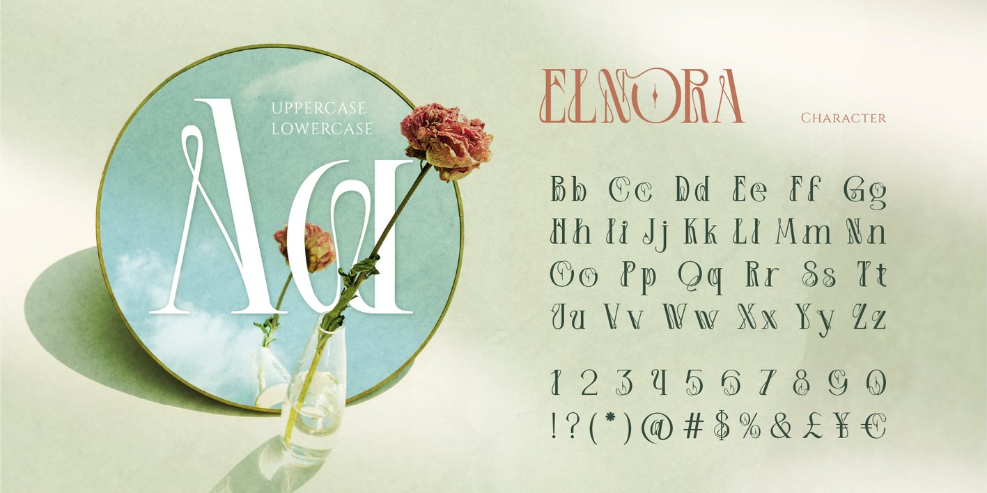 Elnora Font Free Download Elnora Font Free Download