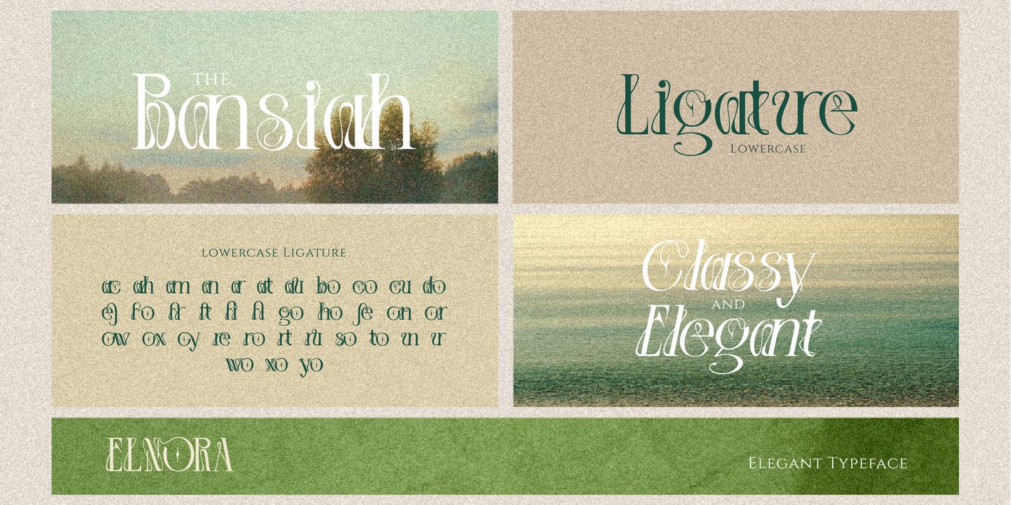 Elnora Font Free Download Elnora Font Free Download