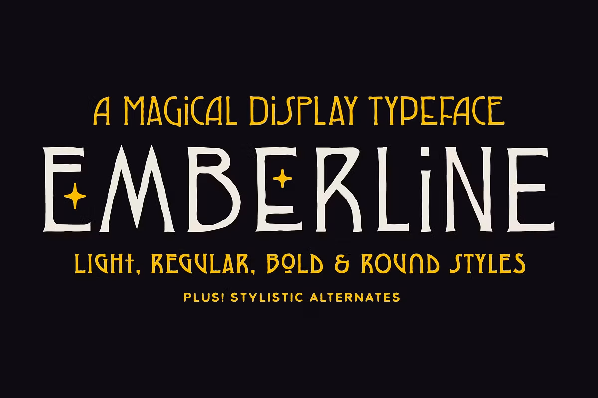 Emberline - A Witchy Display Font Free Download Free Download Emberline - A Witchy Display Font Free Download Free Download