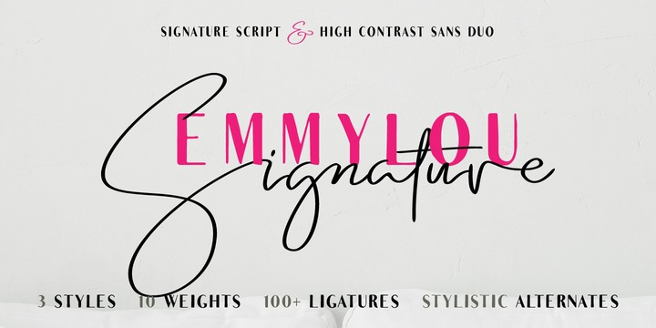 Emmylou Font Free Download Emmylou Font Free Download