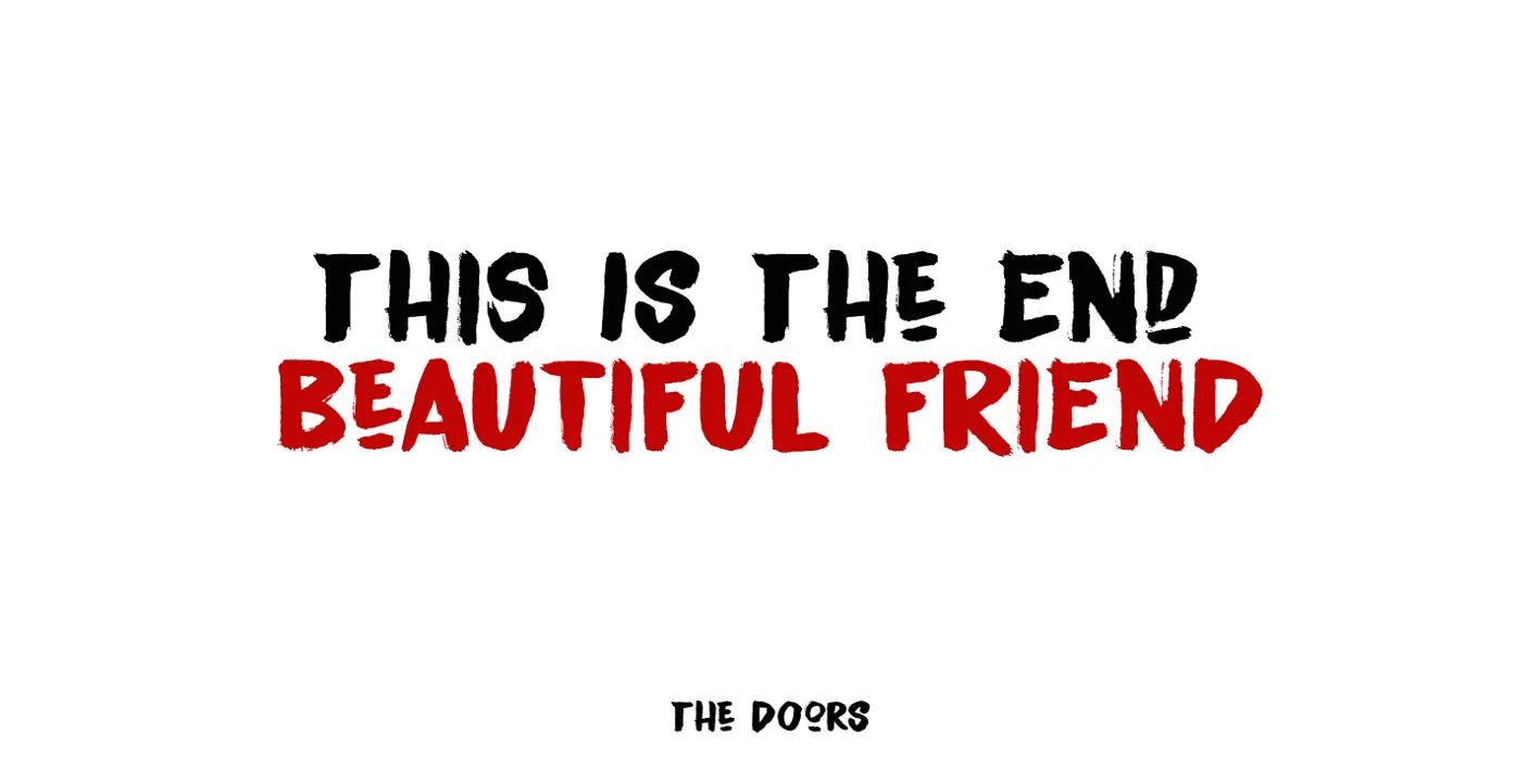 Endgame Font