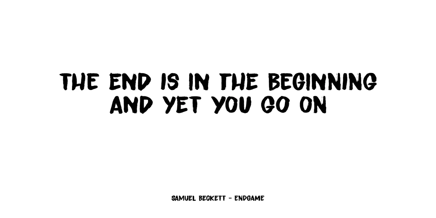 Endgame Font