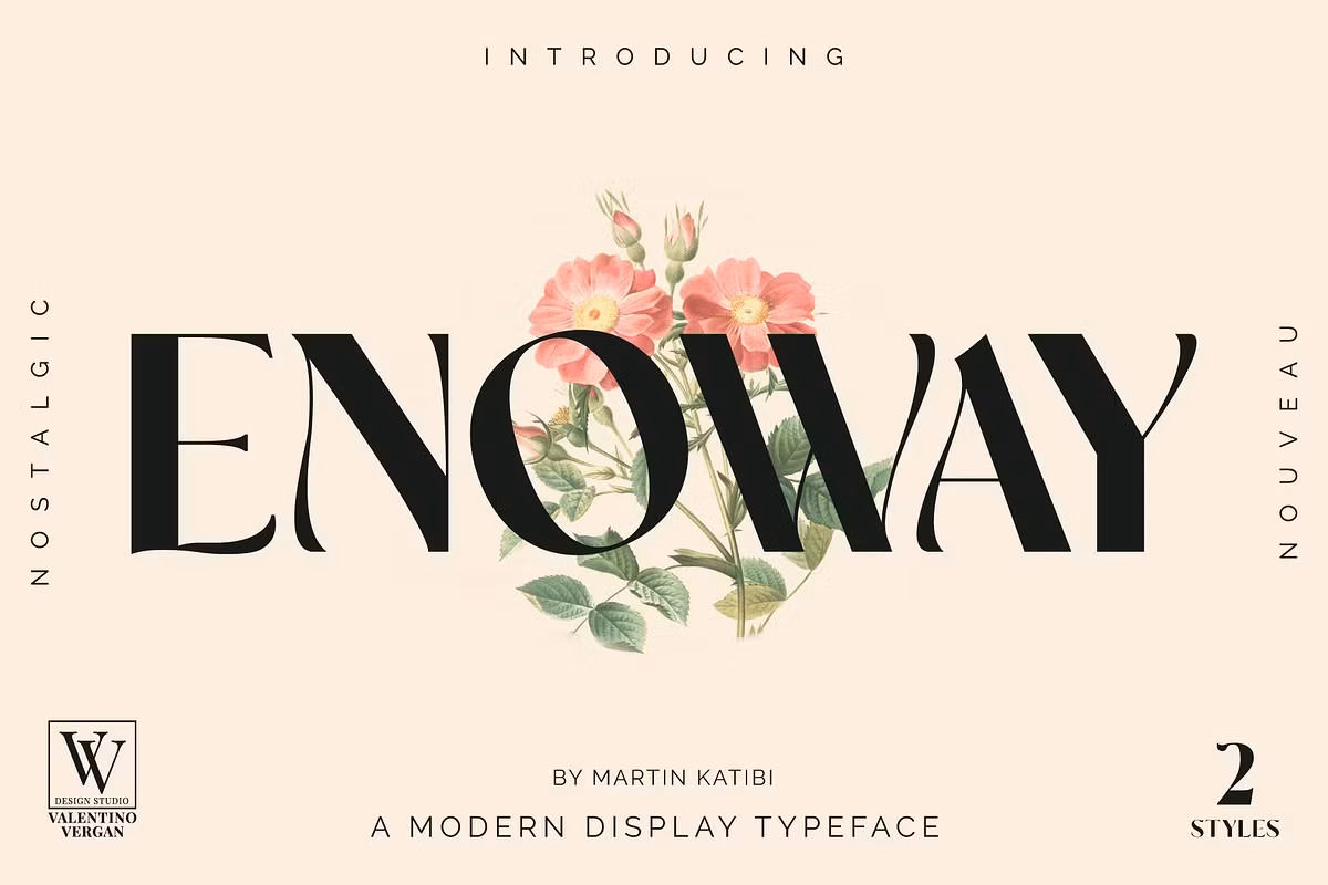 Enoway - Art Nouveau Typeface Free Download Free Download Enoway - Art Nouveau Typeface Free Download Free Download