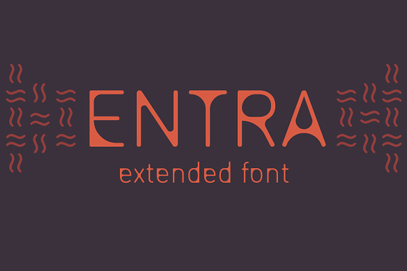 ENTRA Extended Font Free Download ENTRA Extended Font Free Download