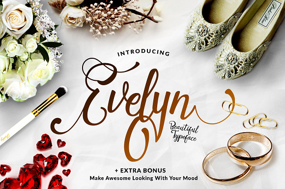 Evelyn + Extra Font Free Download Evelyn + Extra Font Free Download