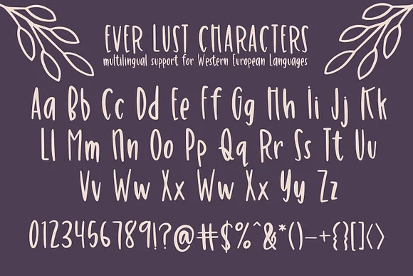 Ever Lust Font