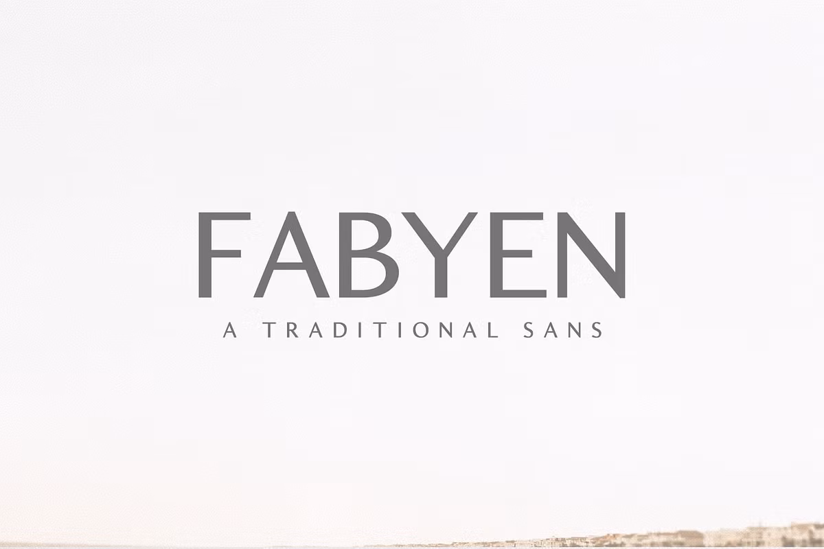 Fabyen A Traditional Sans Font Pack Free Download Free Download