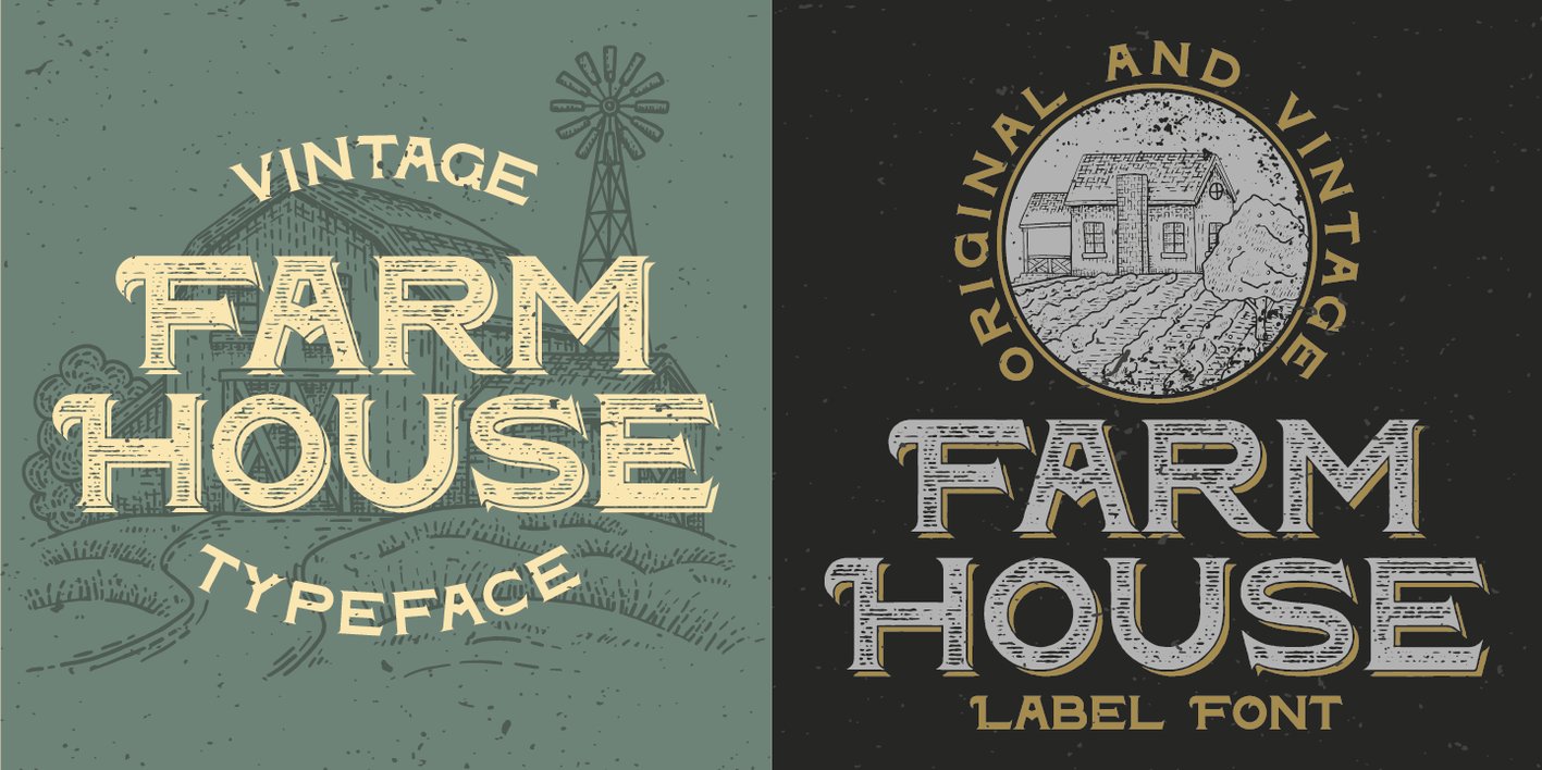 Farm House Font Free Download Farm House Font Free Download