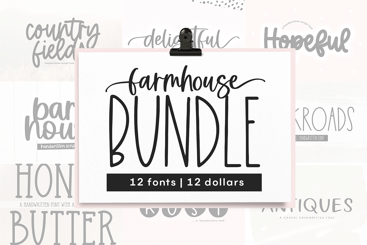 Farmhouse Font Bundle | Part Two Free Download Free Download Farmhouse Font Bundle | Part Two Free Download Free Download
