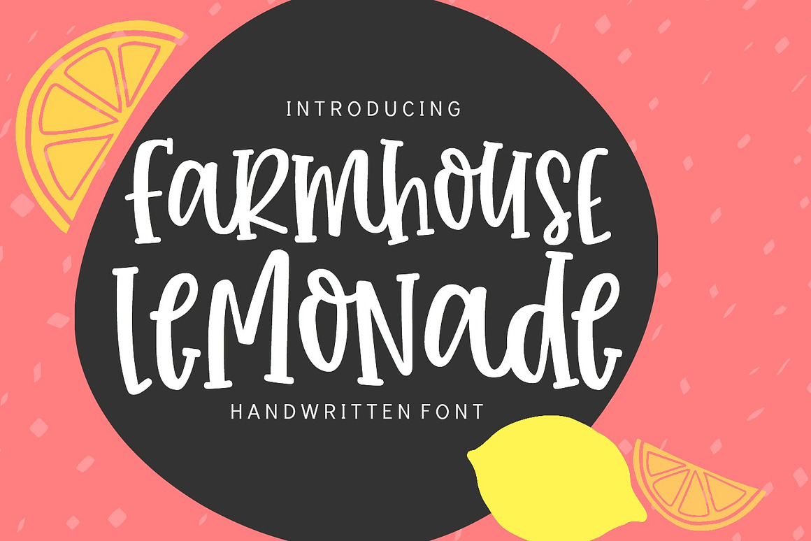 Farmhouse Lemonade Handwritten Font Free Download Farmhouse Lemonade Handwritten Font Free Download