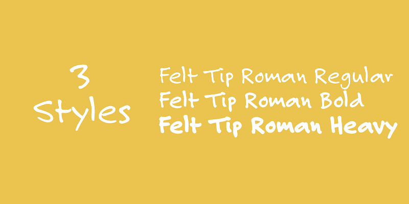 Felt Tip Font Free Download Felt Tip Font Free Download