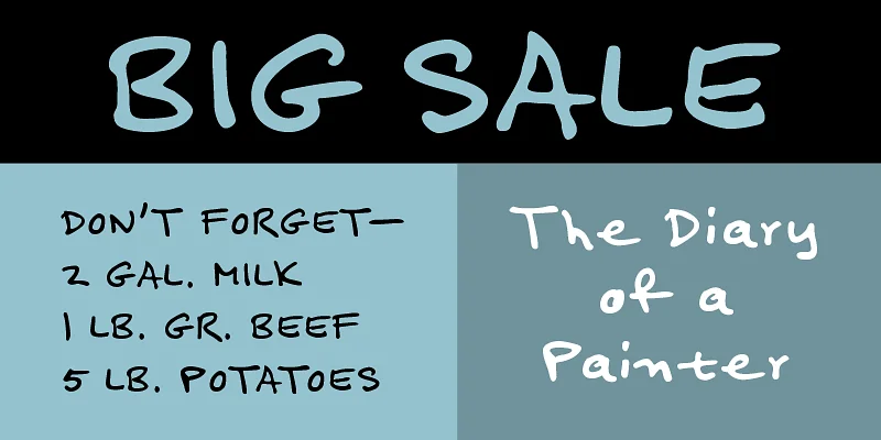 Felt Tip Senior Font