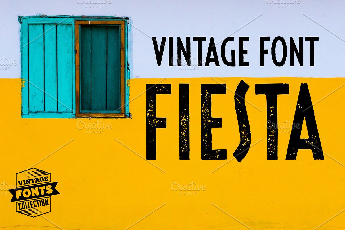 Fiesta - 2 vintage fonts Free Download Free Download Fiesta - 2 vintage fonts Free Download Free Download