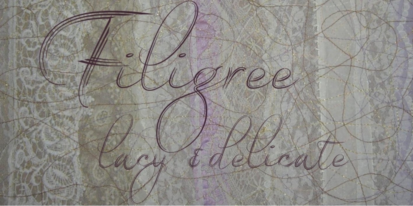 Filigree Font Free Download Filigree Font Free Download