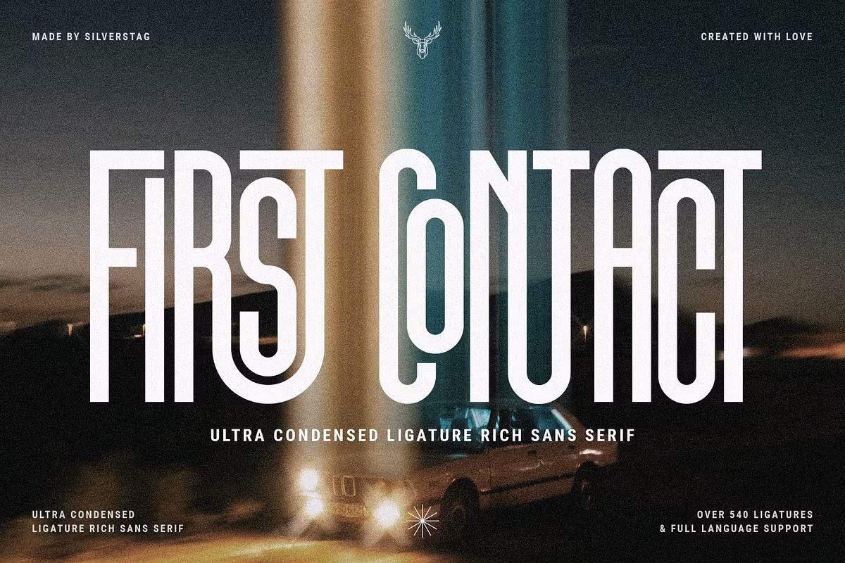First Contact - Ultra Condensed Font Free Download Free Download First Contact - Ultra Condensed Font Free Download Free Download