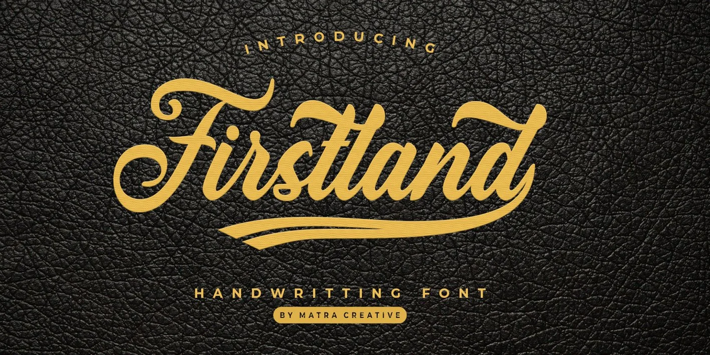 Firstland Font