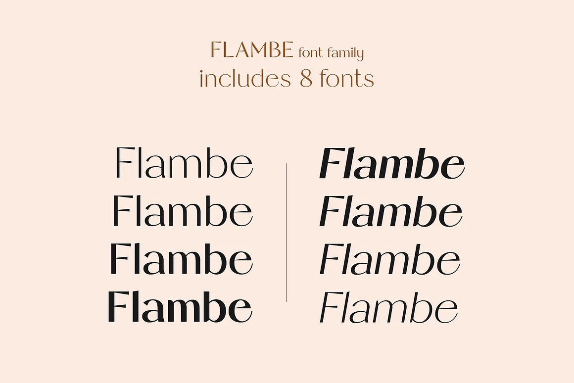 Flambe Font