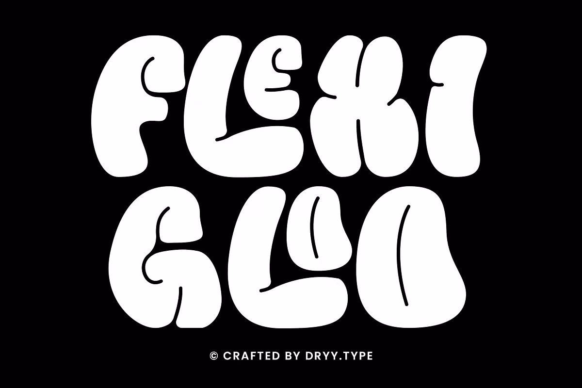 Flexi Gloo - Bubble Display Font Free Download Free Download Flexi Gloo - Bubble Display Font Free Download Free Download