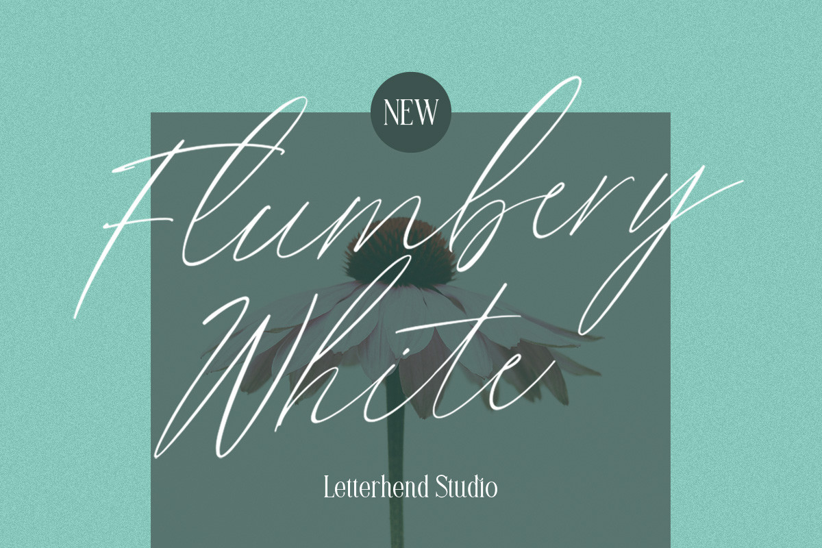 Flumbery White Font Free Download Flumbery White Font Free Download