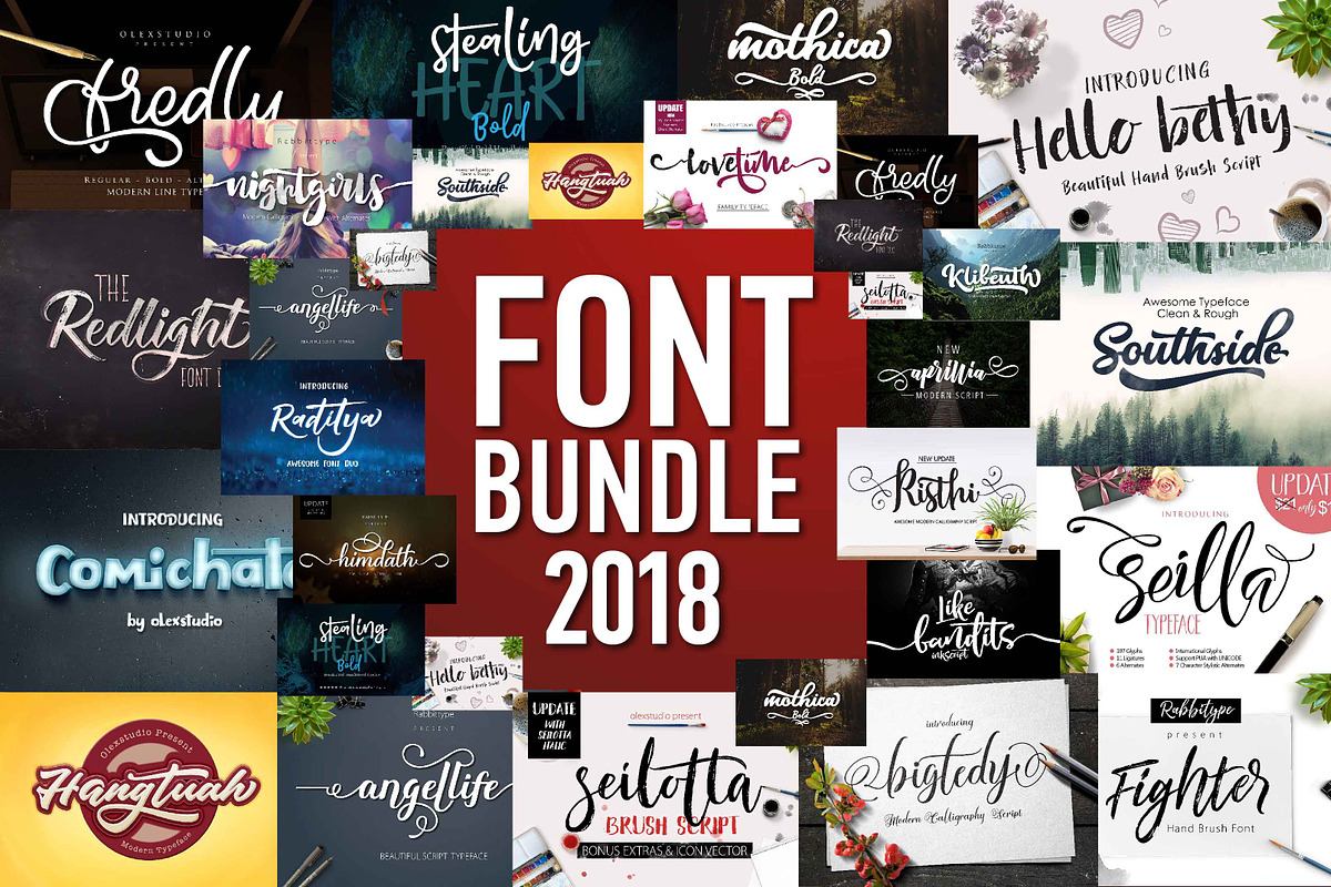 FONT BUNDLE 2018 Free Download Free Download FONT BUNDLE 2018 Free Download Free Download
