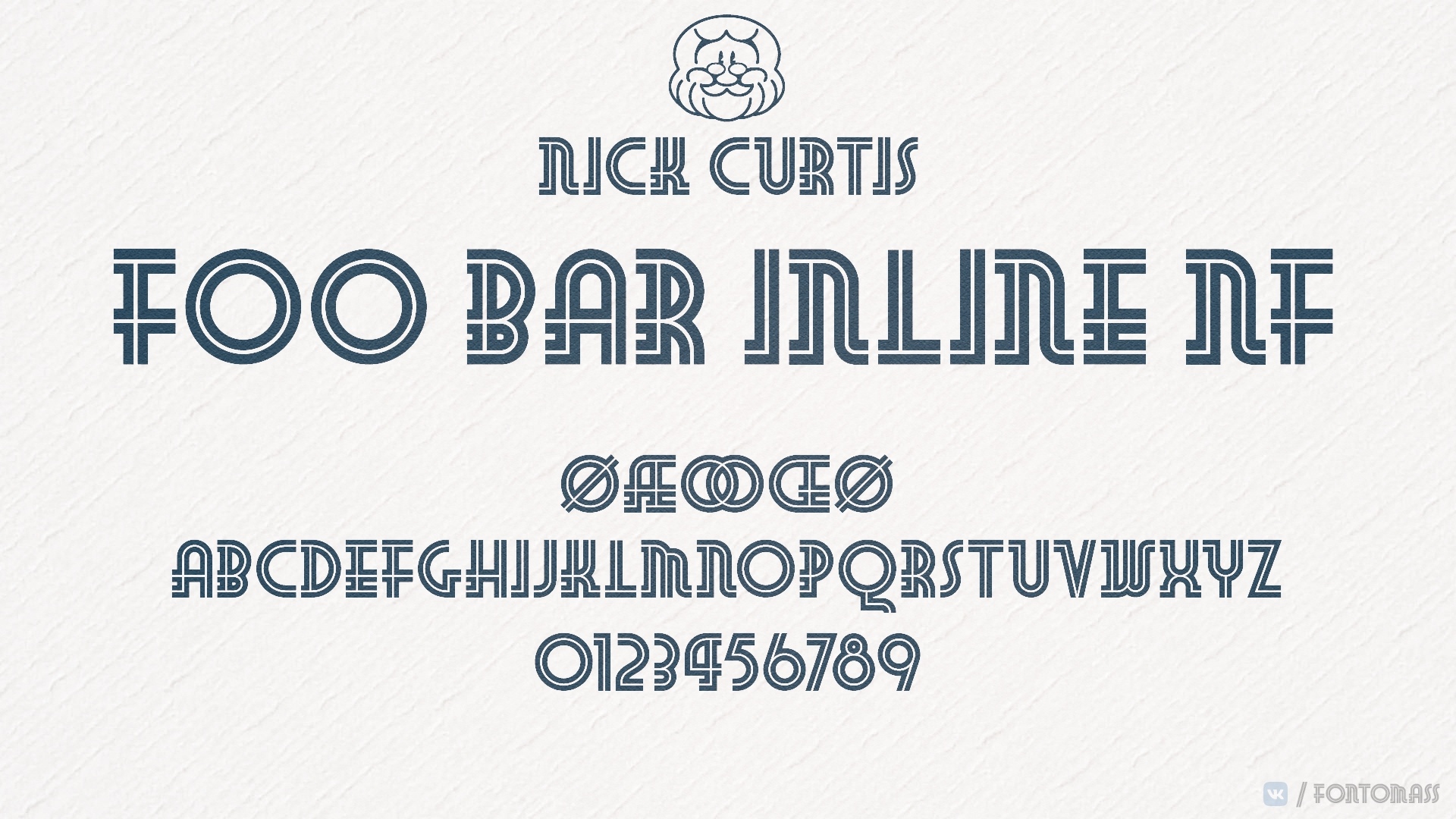 Foo Bar Inline NF Font Free Download Foo Bar Inline NF Font Free Download