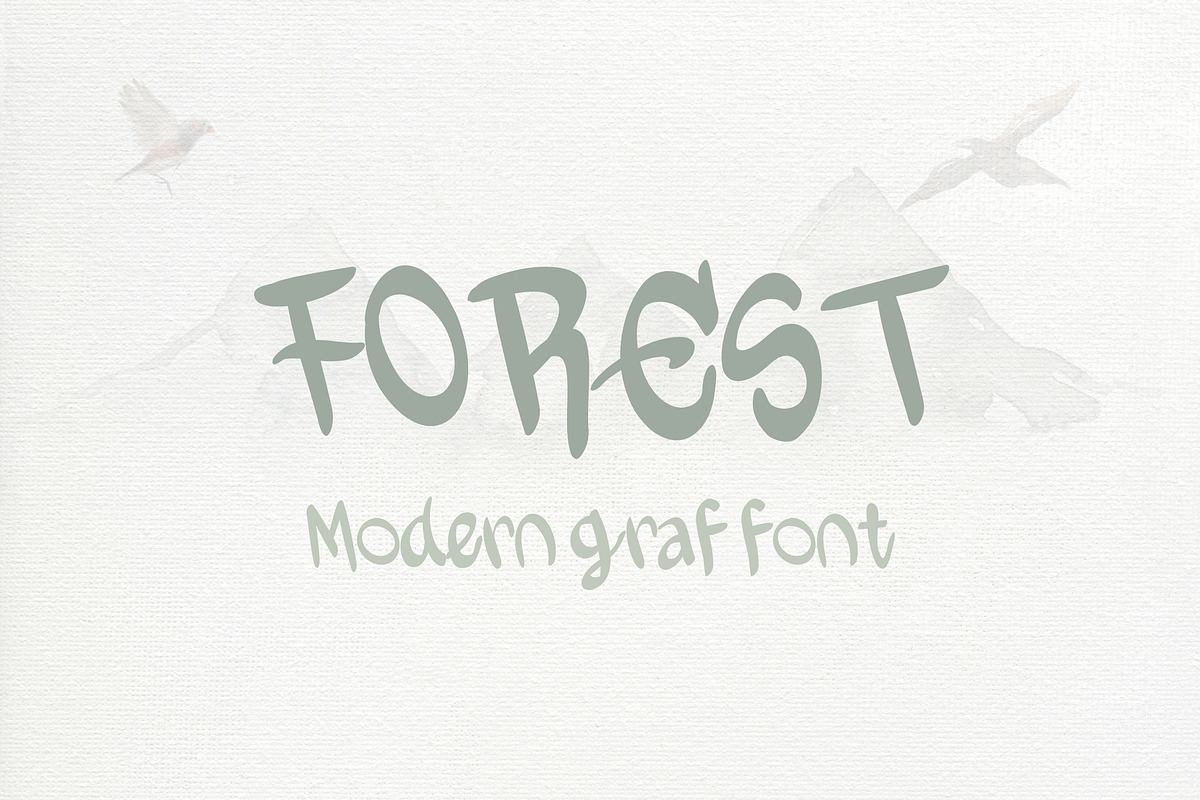 Forest - modern graf font Free Download Free Download Forest - modern graf font Free Download Free Download