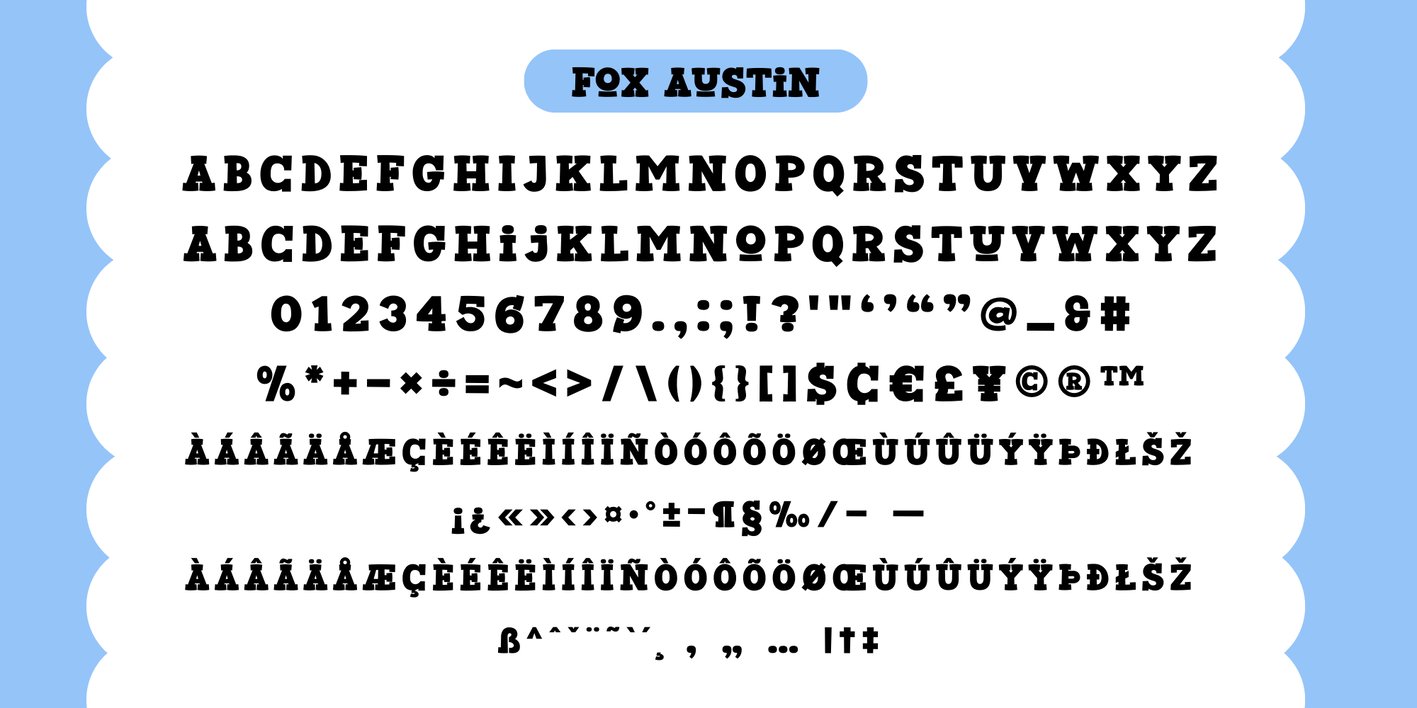 Fox Austin Spot Font Free Download Fox Austin Spot Font Free Download