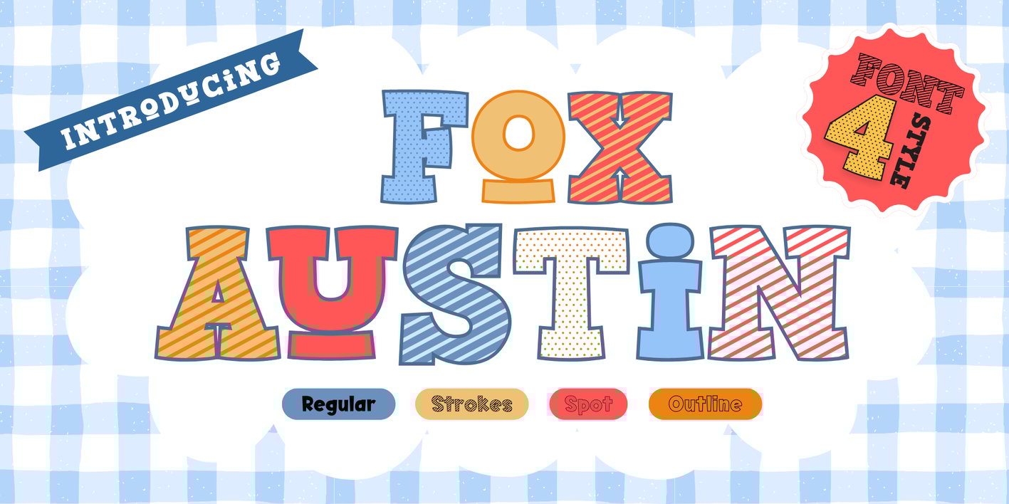 Fox Austin Spot Font Free Download Fox Austin Spot Font Free Download