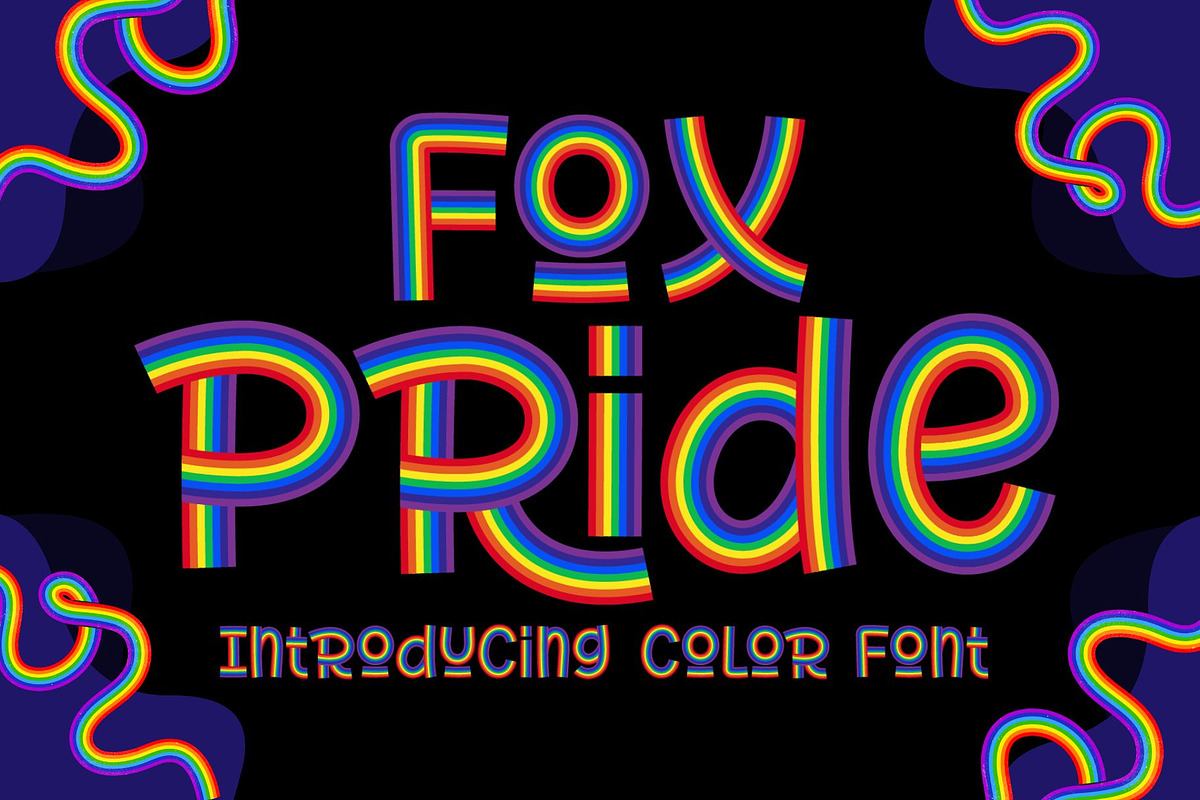 Fox Pride Color Font Free Download Free Download Fox Pride Color Font Free Download Free Download