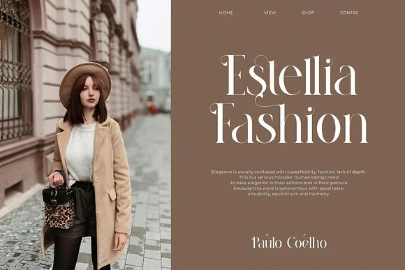Fragile Modern Ligature Serif Font