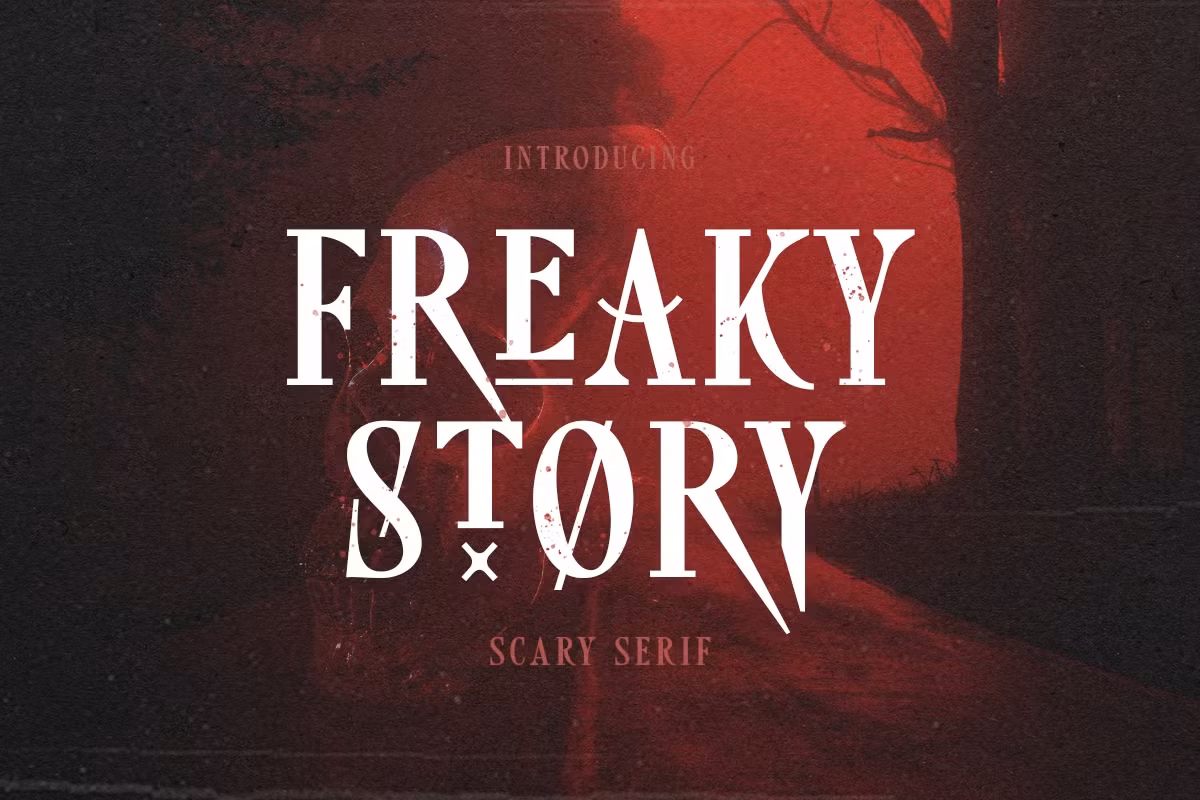 Freaky Story - Creepy Font Free Download Free Download