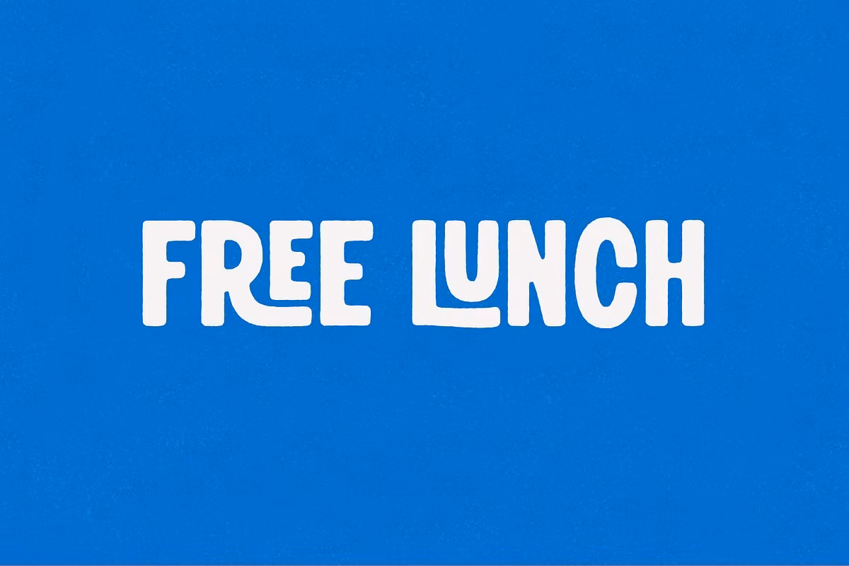 Free Lunch — Vintage lettering font Free Download Free Download Free Lunch — Vintage lettering font Free Download Free Download
