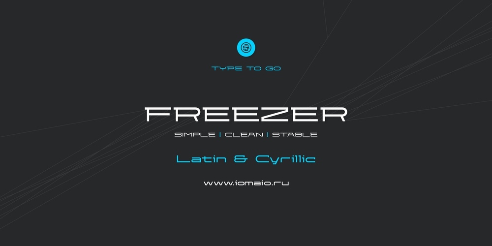 Freezer Font Free Download