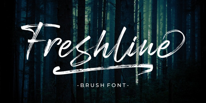Freshline Font Free Download Freshline Font Free Download