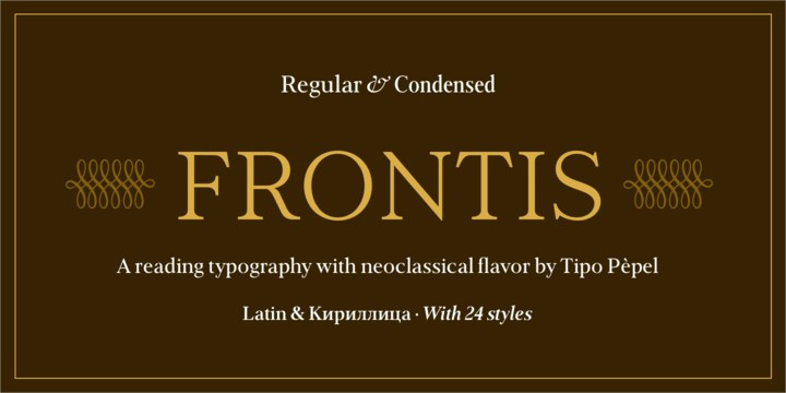 Frontis Font Free Download Frontis Font Free Download
