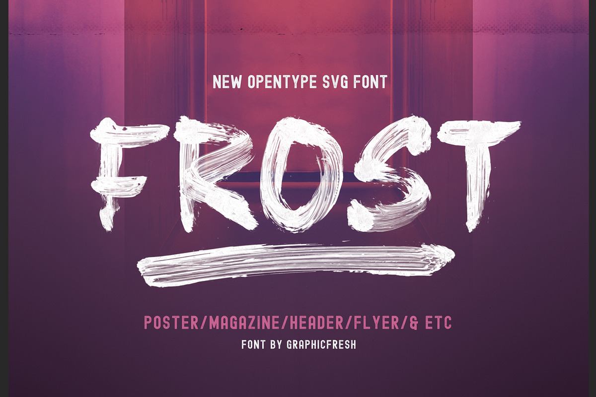 Frost SVG Font + Brushes Free Download Free Download Frost SVG Font + Brushes Free Download Free Download