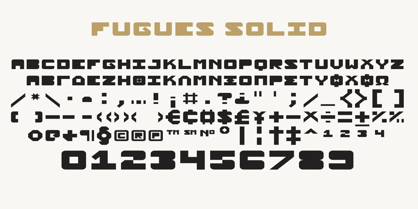 Fugues Font