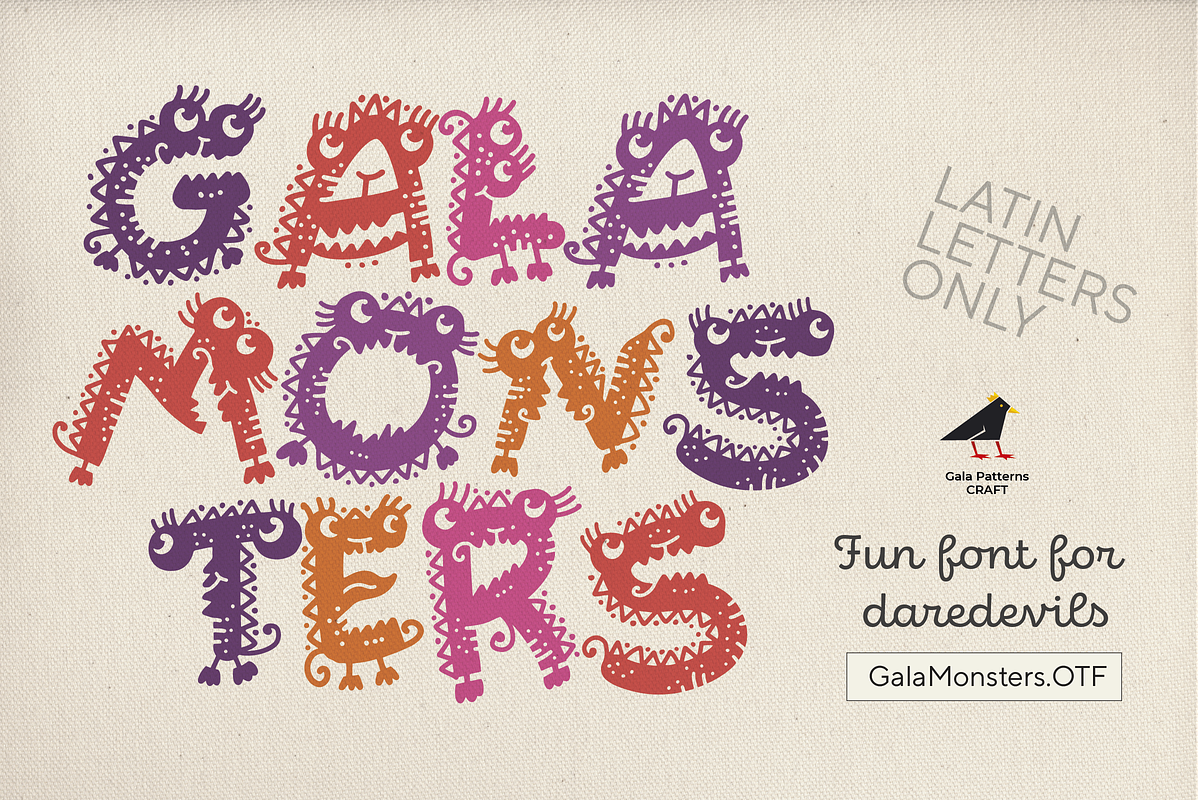 Gala Monsters – Cute Display Font Free Download Free Download Gala Monsters – Cute Display Font Free Download Free Download